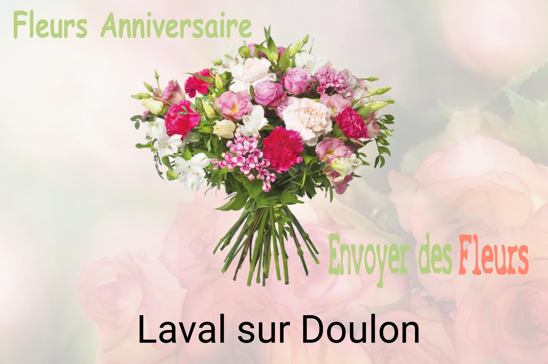 Bouquet de fleurs d’anniversaire livré à Laval-sur-Doulon