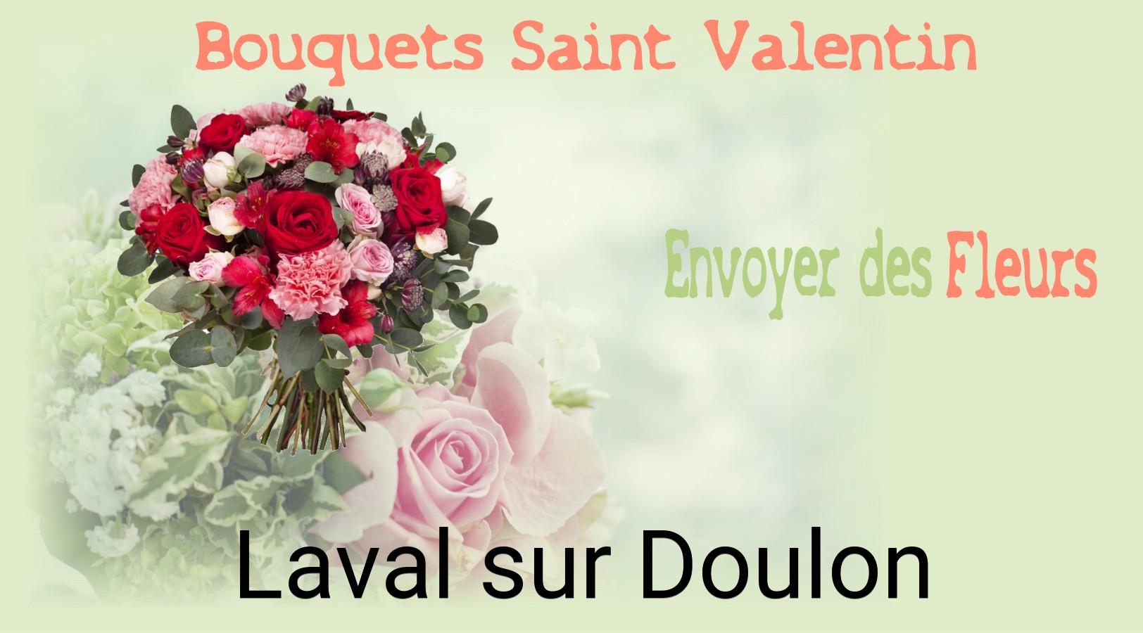 Roses de Saint-Valentin livrées à Laval-sur-Doulon